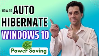 How to Auto Hibernate Computer in Windows 10 [upl. by Marlen512]