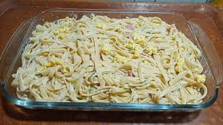 Carbonara with bacon amp spring onion recipe [upl. by Fillander]