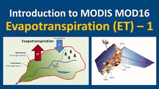 Introduction to MODIS Evapotranspiration MOD16  a free global dataset of ET amp PET [upl. by Nereen]