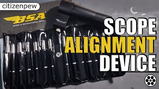 BSA  Scope Alignment Device  Lets Take A Look [upl. by Ahsart]