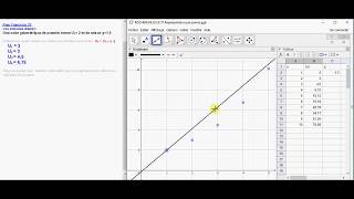 Représentation graphique par des points dune Suite Géométrique avec GeoGebra [upl. by Sophy44]