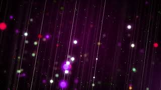 HD Colorful Abstract Particle Background Animation [upl. by Aimehs528]