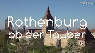 Rothenburg ob der Tauber 4KUHD  SONY AX700 [upl. by Jeremias]