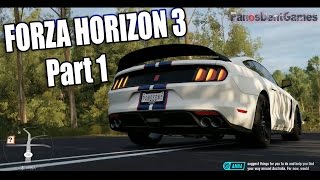 ΒΟΛΤΑ ΜΕ ΤΗΝ LAMBO  Forza Horizon 3 Demo Part 1 [upl. by Sitnerp]