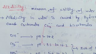 Alkalinity  Effects of alkalinity  Alkalinity of water [upl. by Gilder]