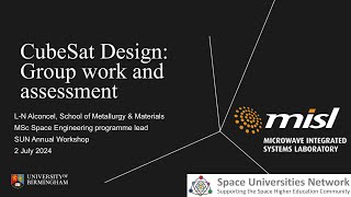 CubeSat Design Group Work and Assessment [upl. by Ocirnor159]