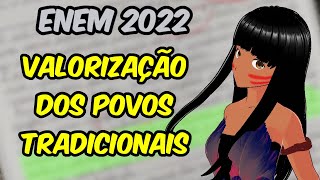 Desafios para a valorização de comunidades e povos tradicionais no Brasil  TEMA REDAÇÃO ENEM 2022 [upl. by Goldina]