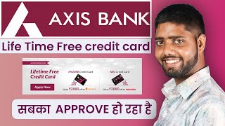 Axis my zone credit card Lifetime free  Lifetime free credit card  axis my zone card [upl. by Diella]