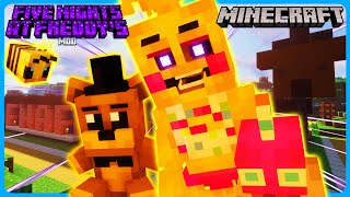 Minecraft FNAF  The FNAF Mod Survival  My First Pizzeria Is COMPLETE Part 8 [upl. by Goer825]