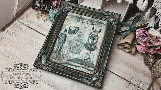 Upcycled Decoupage Picture Frame [upl. by Earlie]