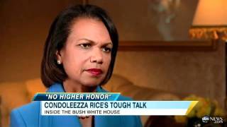 Condoleezza Rice Discusses Confronting Donald Rumsfeld Over Iraq War Policy [upl. by Byrn380]