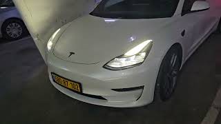 Tesla Model 3s Epic DJ Horn The Ultimate Car Lock Sound  LockChimewav on Lockchimecom [upl. by Lilac]