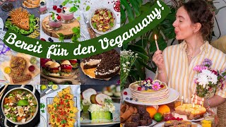 VEGANUARY 2024 » 10 Schritte für den Start │ Gesund amp vegan ins neue Jahr [upl. by Ylus]