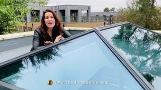 The Home Genie Georgina Burnett  Korniche Roof Lantern Install [upl. by Kraus]