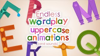 Endless Wordplay Uppercase Letter Animations and their sounds fanmade [upl. by Anerys]