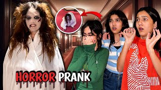 HORROR PRANK in Hotel with Rabia and Zainab🧟‍♀️Sistrology [upl. by Retsel950]