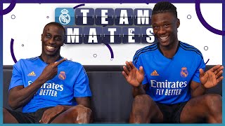 Who DANCES better  Teammates Mendy amp Camavinga  Real Madrid [upl. by Snevets]