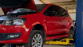 Volkswagen Polo Front and Rear Suspension complete Replacement [upl. by Giwdul]