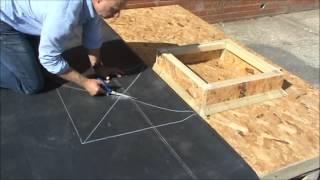 Fitting and waterproofing a Skylight with EPDM RubbaSeal [upl. by Patsy633]