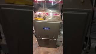 Finished installing Carrier 90 furnace [upl. by Cordell]