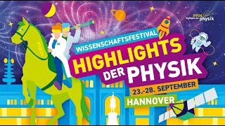 Highlights der Physik 2024 in Hannover  TEASER [upl. by Alick]