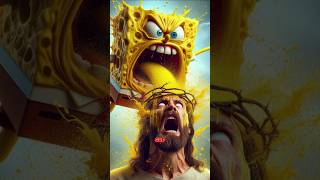 Oh my God the poison SpongeBob vomited on Jesus what will Jesus do  Jesus Brings Light jesus [upl. by Hannavas]