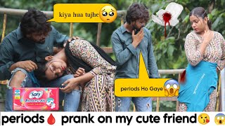 Period Prank On Boyfriend  Cute Reaction😍 Kabeer  khan [upl. by Ovida]