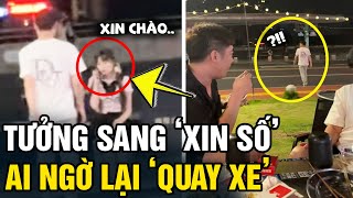 Tưởng cậu bạn SANG ĐƯỜNG để xin số cô gái ai ngờ lại QUAY XE vào phút cuối  Tin 5s [upl. by Durrett]