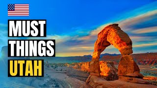 Top 10 Best Things to Do in Utah 2024 [upl. by Annaerb]