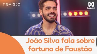 Apresentador João Silva fala em entrevista sobre fortuna de Faustão [upl. by Zamora]