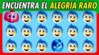 Encuentra el Emoji Raro  Edición IntensaMente 2 😊😍🔥  Niveles Fácil Medio Difícil [upl. by Verina444]