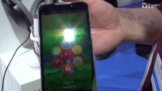 ZTE Grand Memo 57 ZollRiesenSmartphone im HandsOn MWC 2013 [upl. by Orlando]