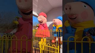 Meet Peppa and George peppapigworld peppapigthemepark peppapig [upl. by Sheff147]