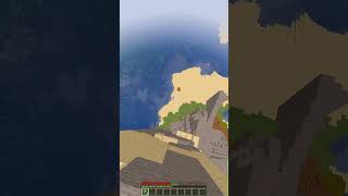 Dream On Cliff Jump In Minecraft 😱 はいよろこんで shorts [upl. by Aniela]