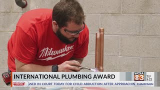 Montrose man wins International Plumbing Competition [upl. by Nordna]