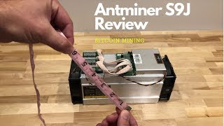 Antminer S9J Review  Is It Profitable To Mine Bitcoin [upl. by Amadeo]