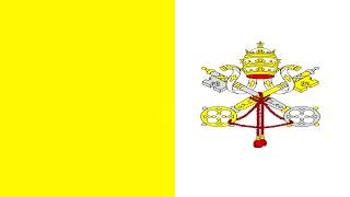 Evolución de la Bandera de Ciudad del Vaticano  Evolution of the Flag of Vatican City [upl. by Bowers]