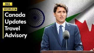 IndiaCanada Row Canada Updates Travel Advisory For India As Nijjar Killing Row Escalates [upl. by Caniff]