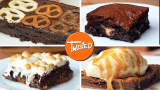 6 Creative Brownie Recipes [upl. by Arrotal]