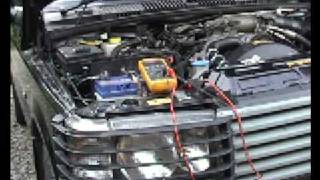 P38 Range Rover Battery Drain Test  Becm Sleep Test [upl. by Nalced]