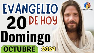 Evangelio DE HOY DOMINGO 20 DE Octubre DE 2024  REFLEXIÓN  CATÓLICOS OFICIAL [upl. by Hound459]