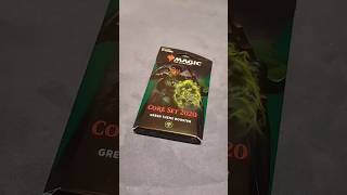 11th booster at Tabletop with Dad  Core Set 2020 Green Theme booster for Magic the Gathering [upl. by Margaret]