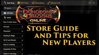 DDO Store Guide for New Players [upl. by Frisse61]