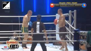 Catalin Morosanu vs Paul Slowinski  K1 WGP 16  Tokyo Japan October 14th 2012 [upl. by Hewitt]