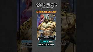 This Lucci Deck🔥 onepiecetcg optcg onepiececardgame [upl. by Arutnev]