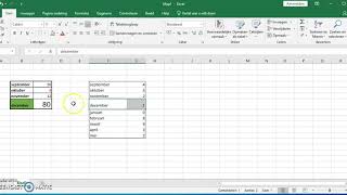 EXCEL opmaak cellen deel2 randen [upl. by Eneleahcim]