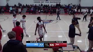 Germantown Academy Boys Basketball vs William Penn Charter [upl. by Belicia]