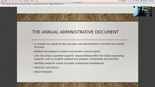 Annual Administrative Conference Agreement [upl. by Ayrotal]