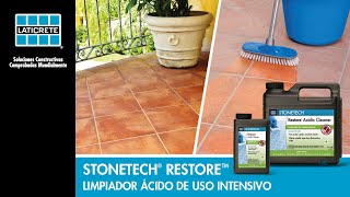 STONETECH® Restore™  Limpiador de uso intensivo [upl. by Massimo]