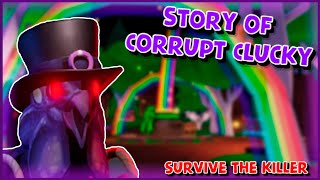 The Story Of Corrupt Clucky  Survive The Killer  Roblox [upl. by Aveneg]